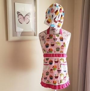 Girl's Apron & Chef's Hat